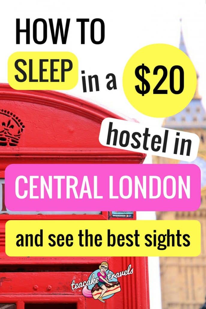 Hostel in Liverpool Street London