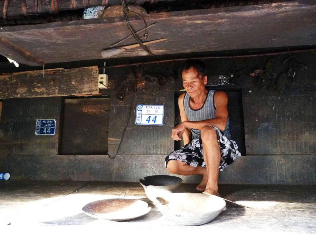 Inside Underground House on Lanyu Island