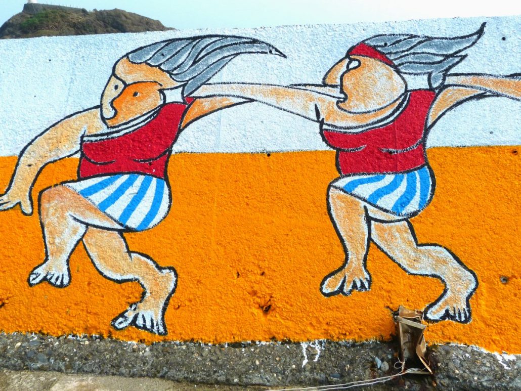 Lanyu Island Street Art Ladies