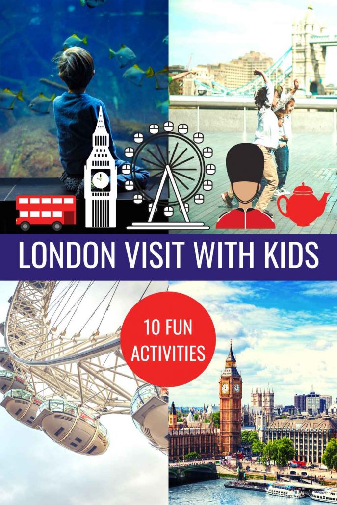 London visit with Kids