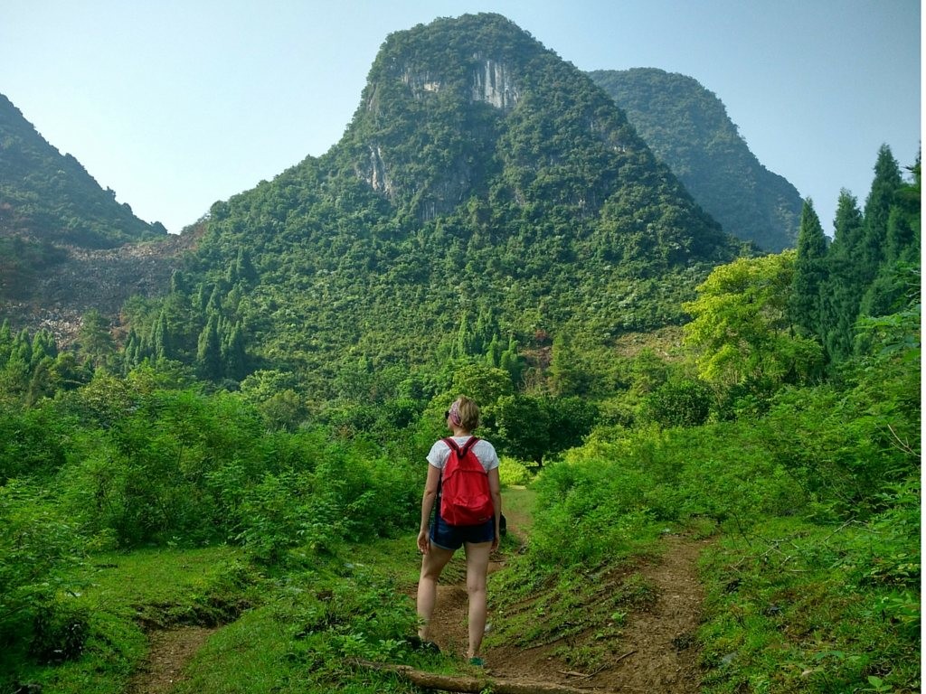 Hiking in Xingping China