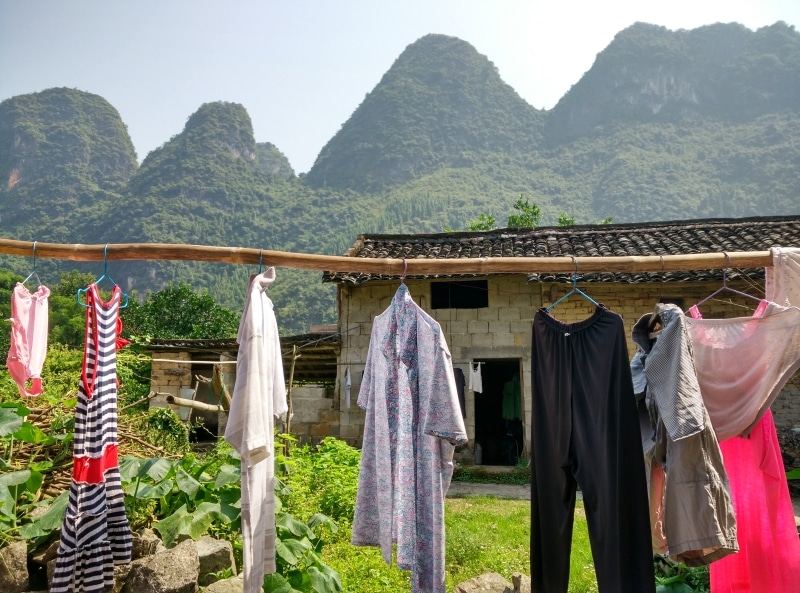 Xingping Fishing Village Laundry