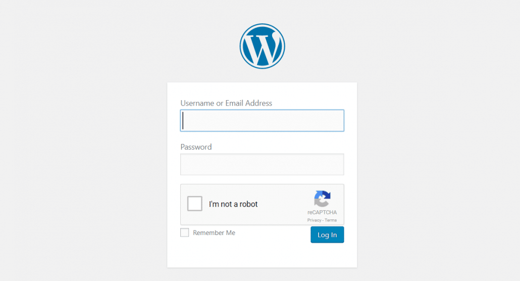 Wordpress Login